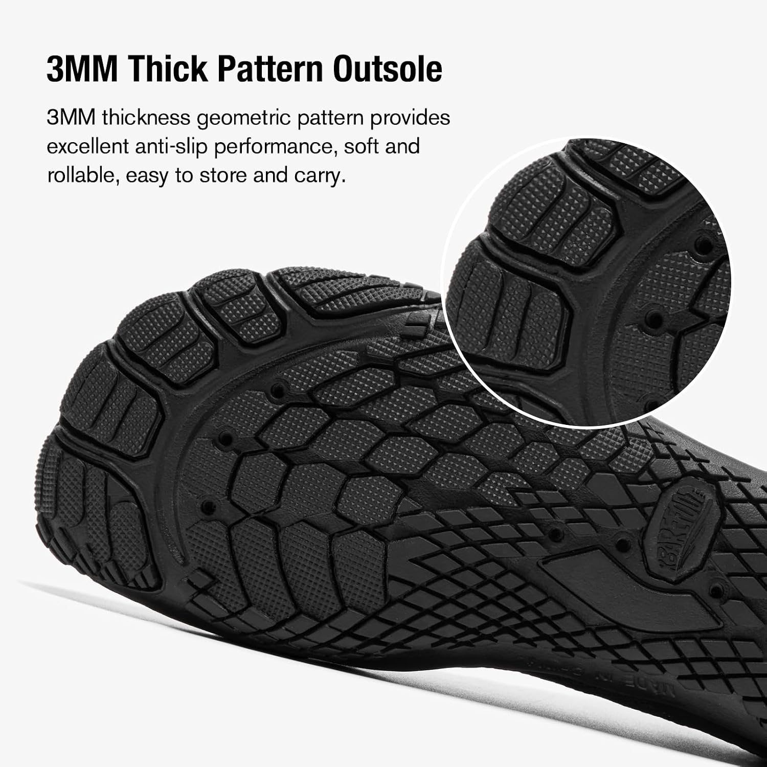 XBAREFOOT Mens Water Shoes Quick Dry Aqua Beach Shoes