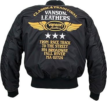 Amazon.co.jp: vanson(バンソン)VS20111W バイクウェア ナイロン