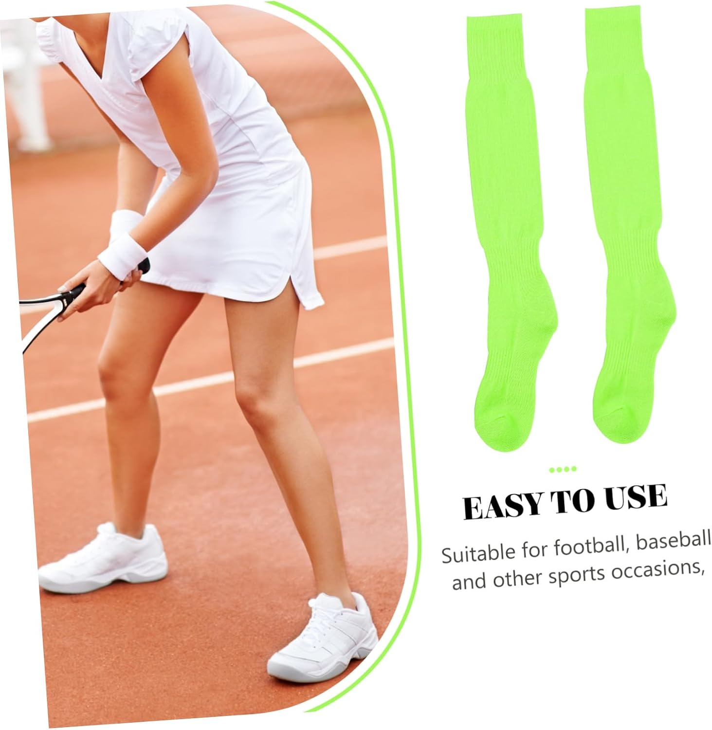 Long Sports Socks Soccer Socks Over The Knee Adults Soccer Stockings Baseball Youth Boys