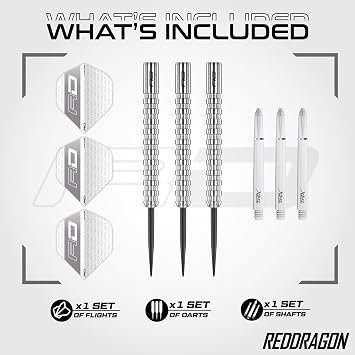 RED DRAGON Darts | Javelin Original | 85% Tungsten Darts Set | 20g - 26g