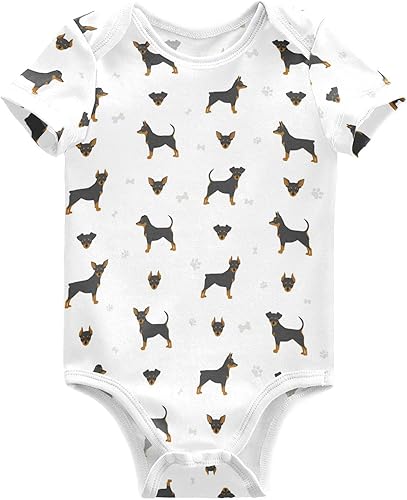 Miniatura 26 de vvfelixl Trajes de bebé lindos conjuntos de cachorros de manga corta de algodón ropa de bebé para niños niñas 0-24 meses