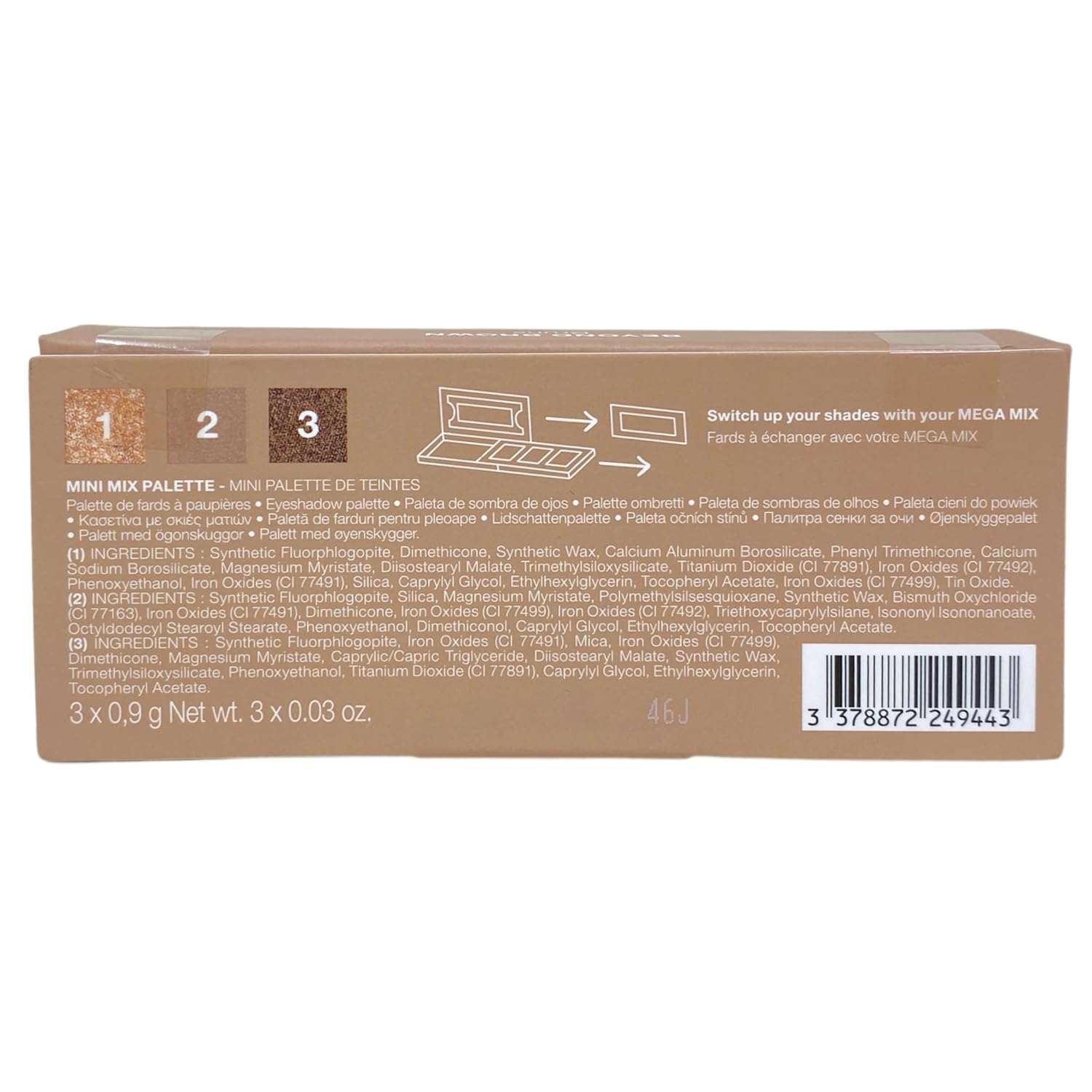 SEPHORA Collection Mini Mix Eyeshadow Palette - Beyond Brown