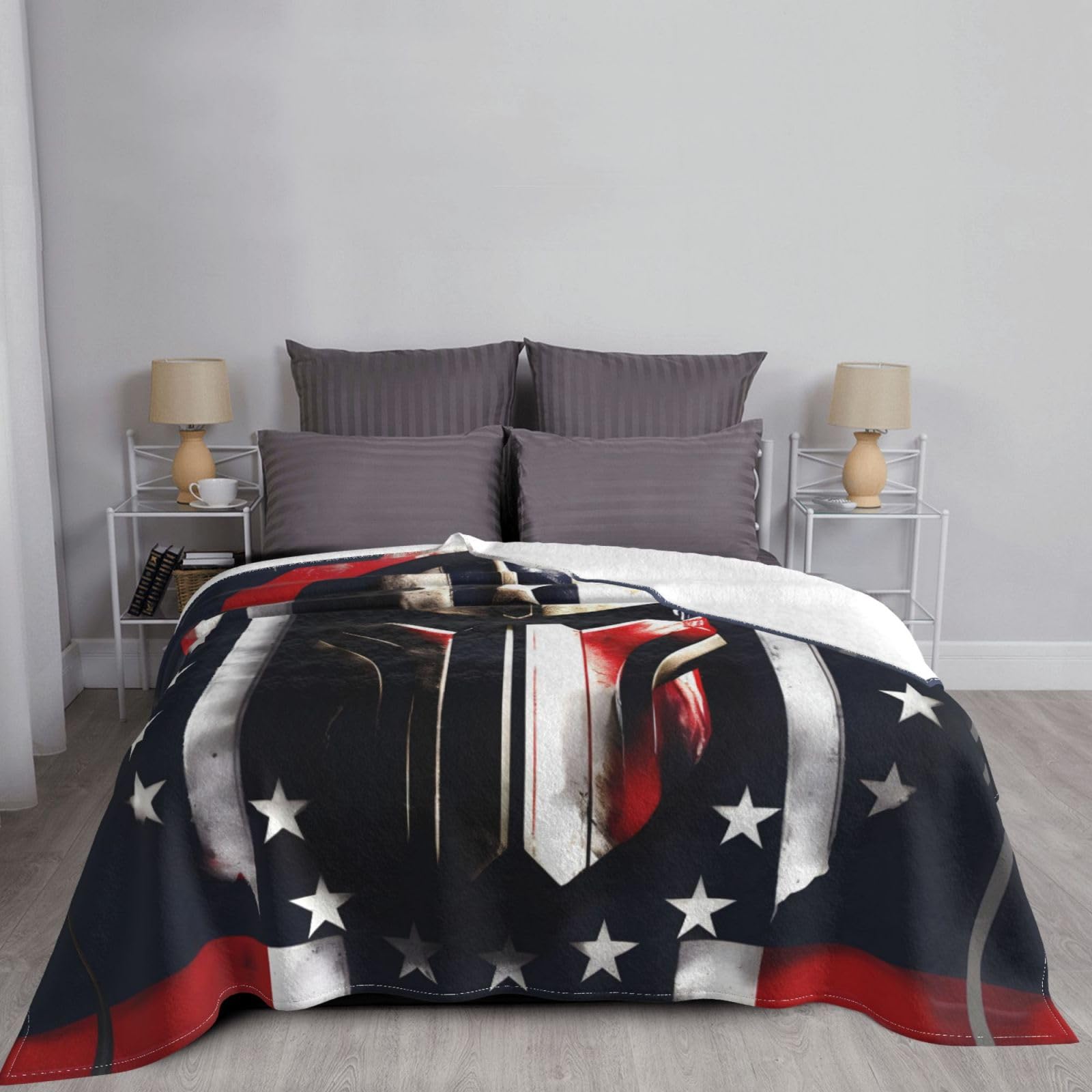 Coperta a forma di gufo Sherpa, 130 x 150 cm, in morbido peluche stampato, per letto, divano, ufficio, campeggio, sedia, soggiorno, simpatica tazza da