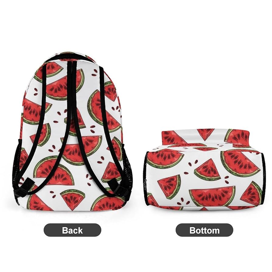 Amazon.co.jp: リュック 西瓜柄 スイカ柄 すいか柄 スクール