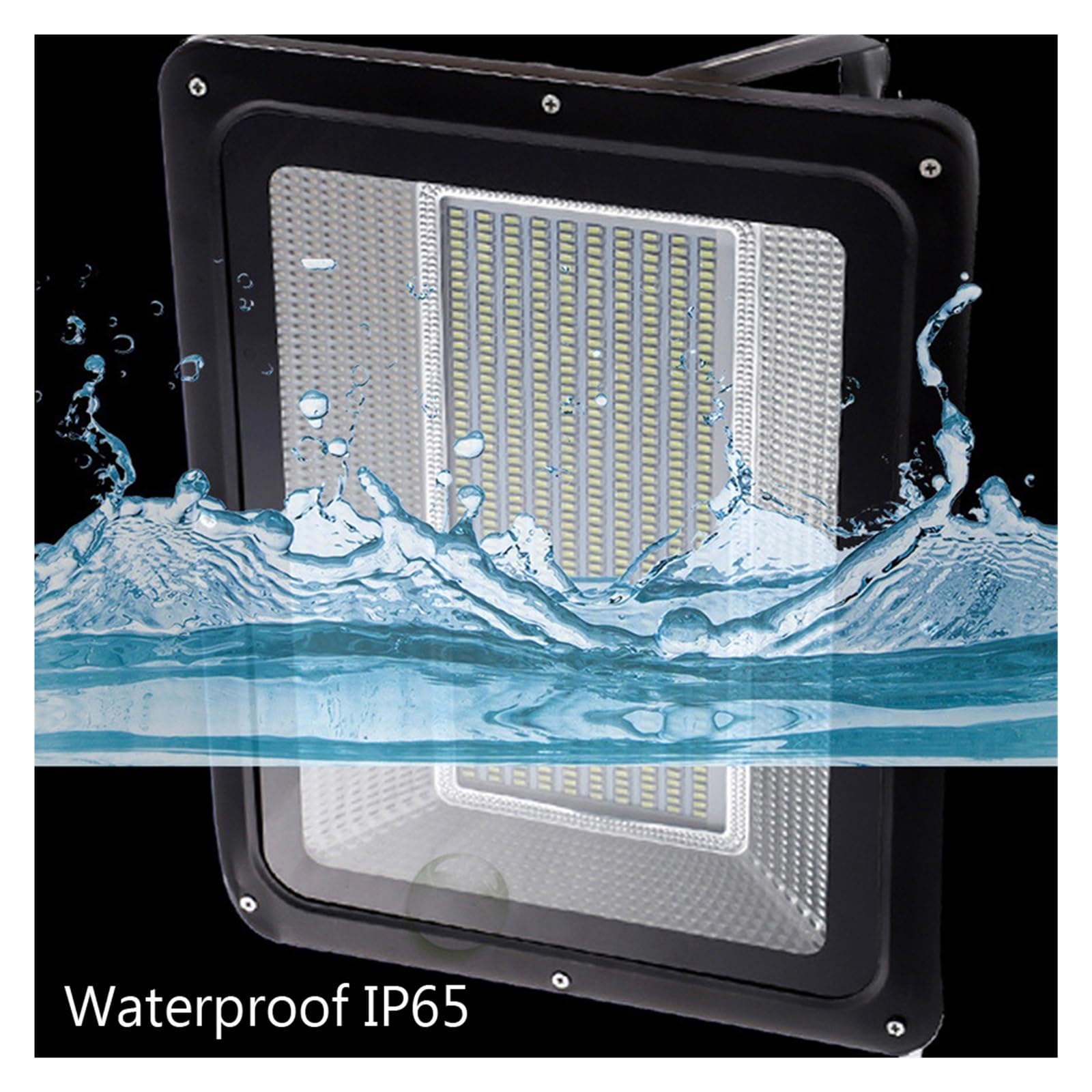 Zewnętrzne światło powodziowe Reflektor LED 50W 100W 200W 300W 500W Biały Wysokiej Mocy Wodoodporny IP65 Oświetlenie Zewnętrzne Lampa Projektowa Nowość Oświetlenie miejsca pracy(150W)