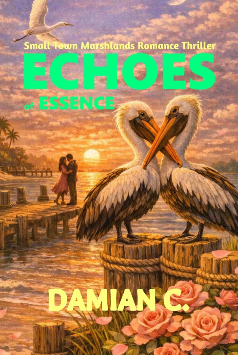 ECHOES OF ESSENCE: Short Stories Romance the Small Town Marshlands Thriller (Coastal Love Series)