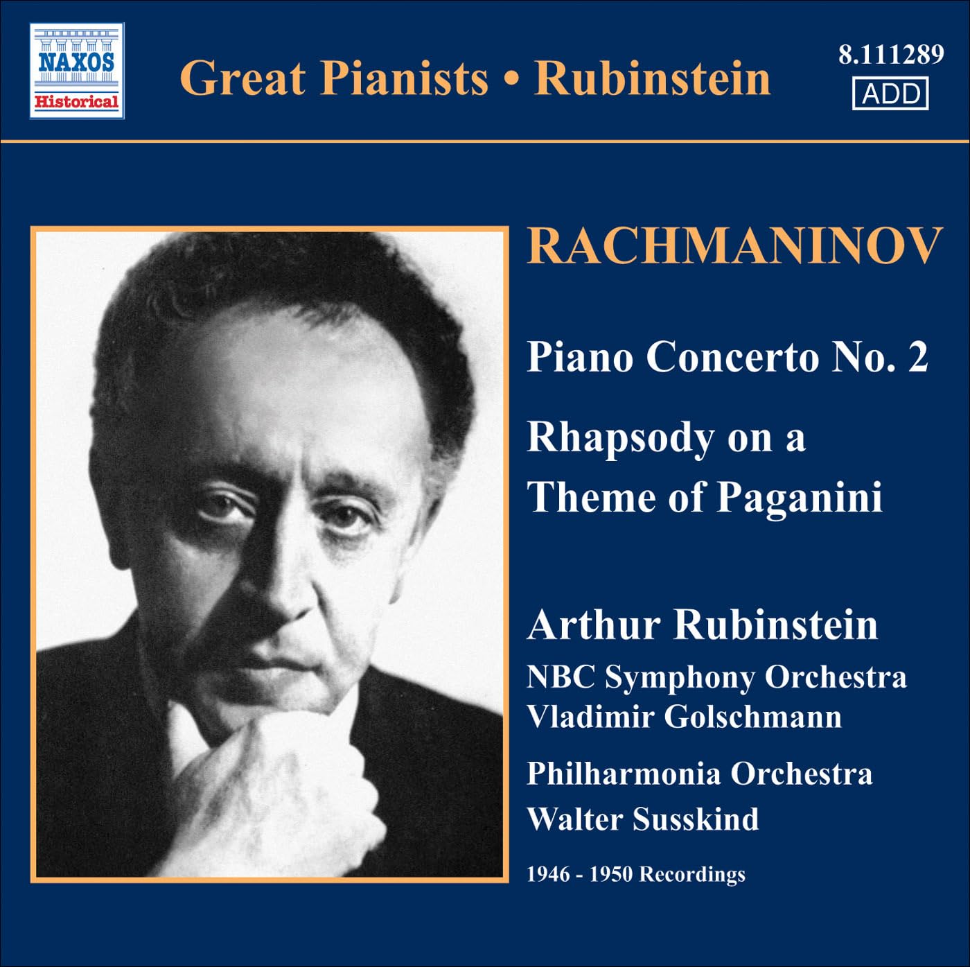 Rachmaninov: Piano Concerto 2, Rhapsody Paganini, Prelude