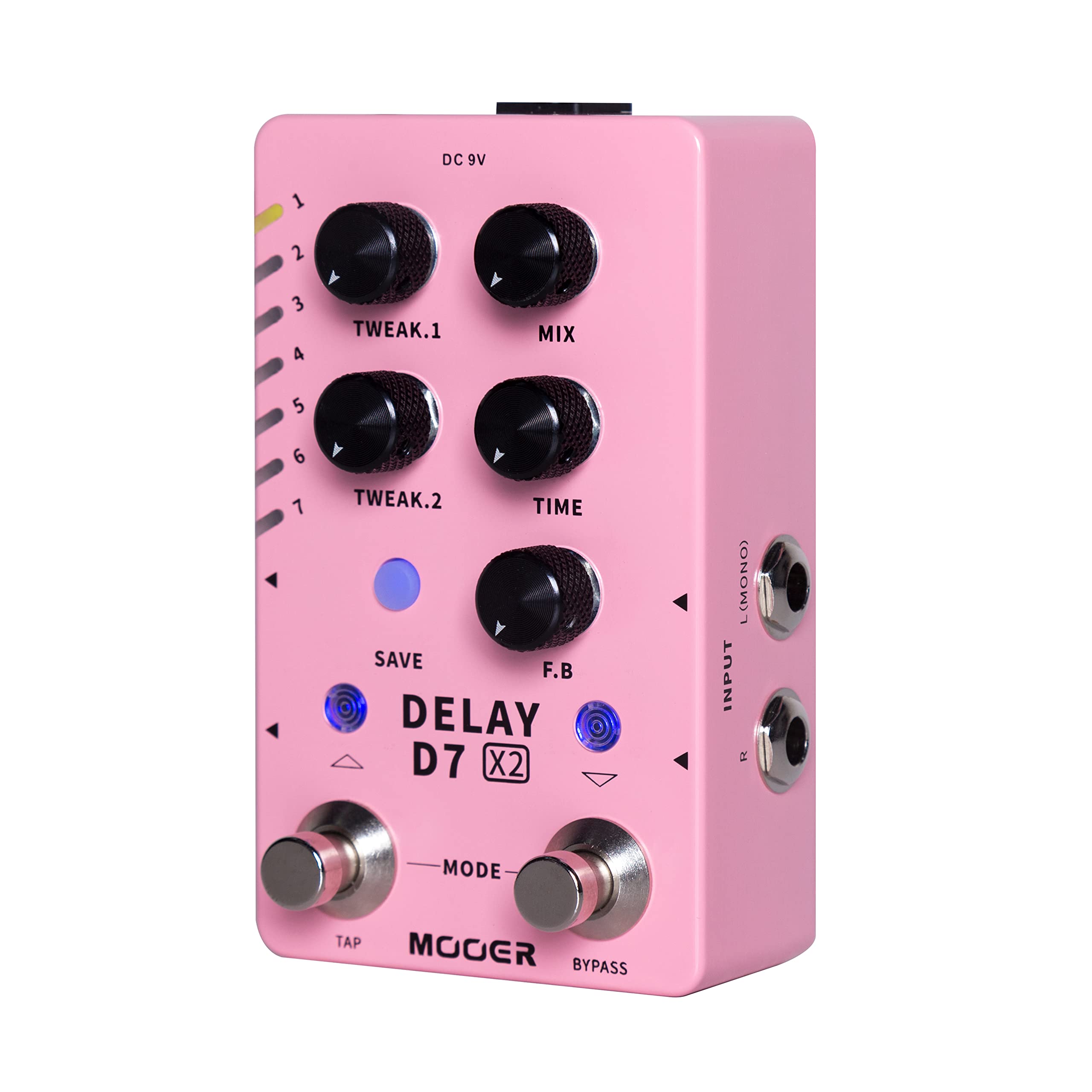 mooer D7 ディレイエフェクター Mooer D7