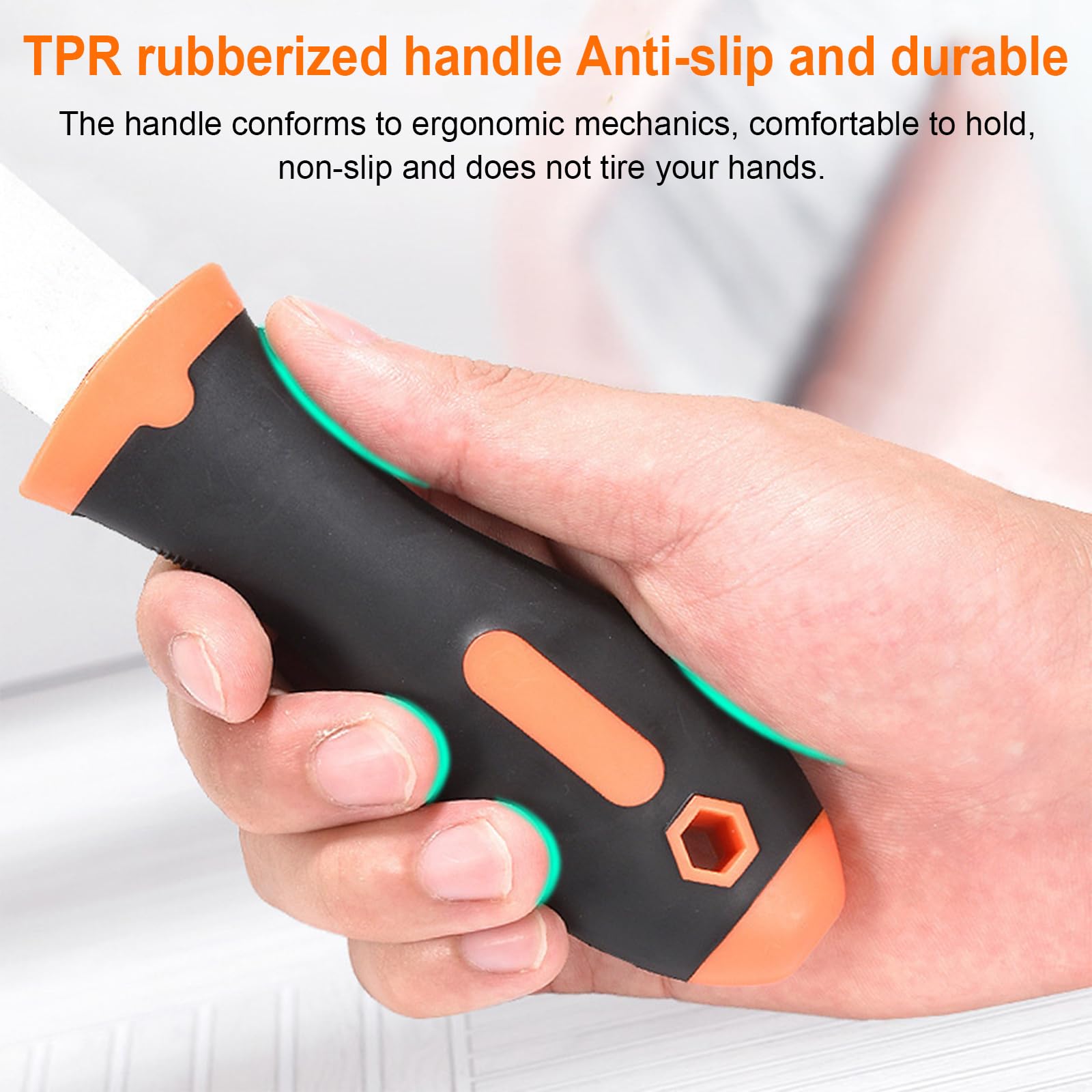 4 Raschietti Pulizia Forno E Cucina - Acciaio Inox Con Manico Antiscivolo, Per Grasso Ostinato - Foto 6