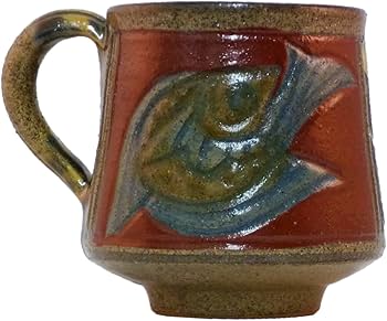 Amazon.co.jp: 清正陶器 赤絵魚紋マグカップ (角) ・ソーサー (2匹魚紋 Amazon.co.jp: 清正陶器 赤絵魚紋マグカップ (角) ・ソーサー (2匹魚紋
