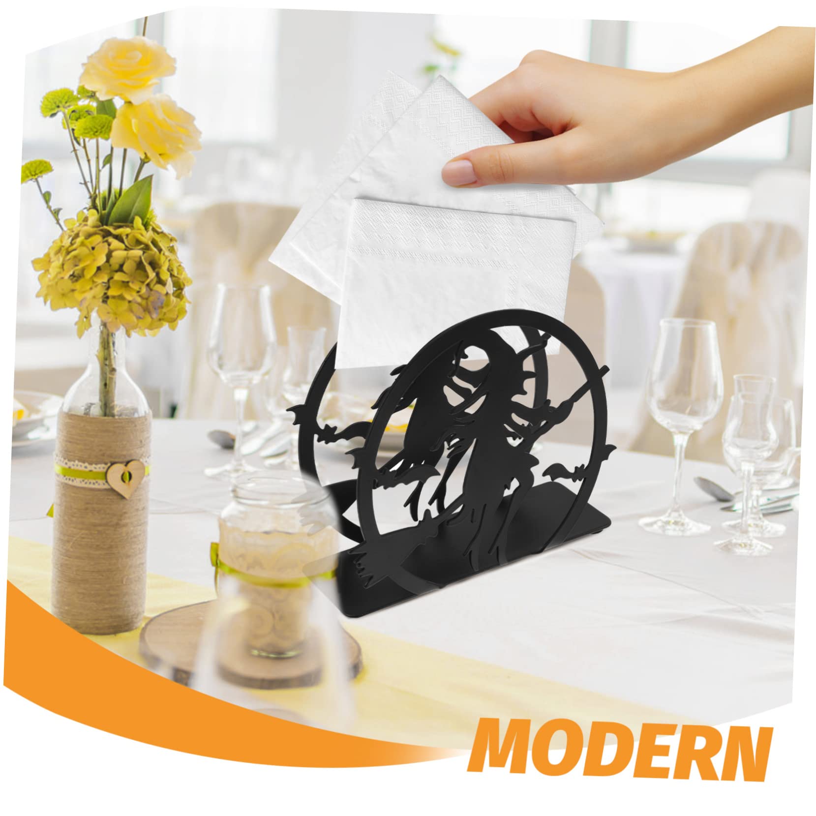 PRETYZOOM 4 Unidades De Servilletero De Bruja Dispensador De Servilletas De Mesa Estante De Almacenamiento De Servilletas Para El Hogar Estante De Almacenamiento De Servilletas Para
