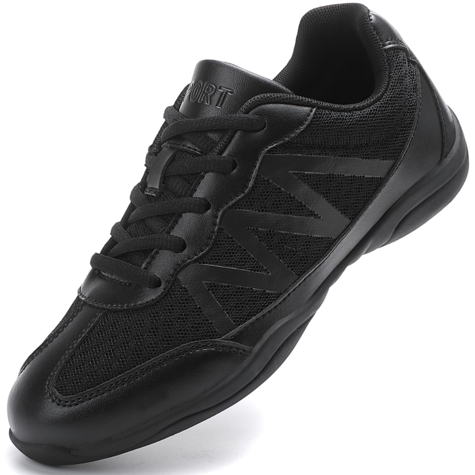 GlideMoves Cheer Shoes Girls Jump Tumbling Cheerleading Women Exercise Aerobic Fitness Dance Training Sneakers Youth