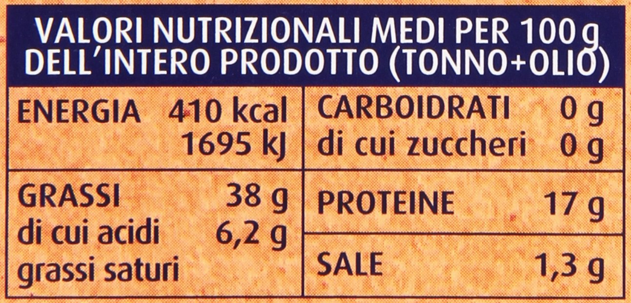 Rio Mare Tonno all'Olio di Oliva, 4 Scatole da 80 G - 320 gr