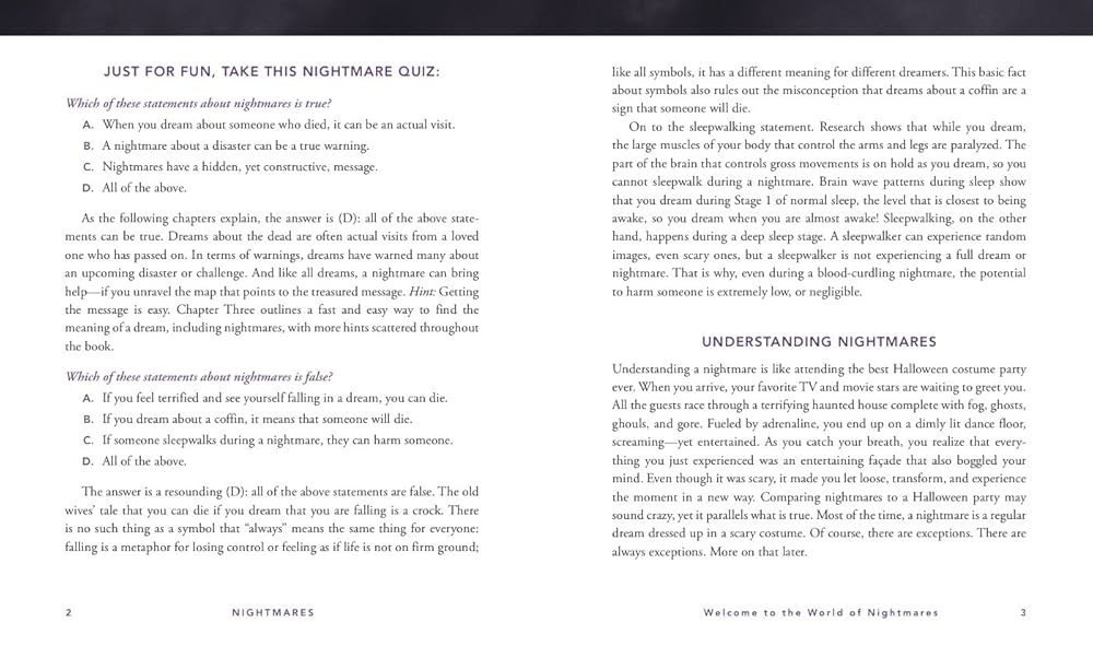 Nightmares: The Dark Side of Dreams and Dreaming: Michaels