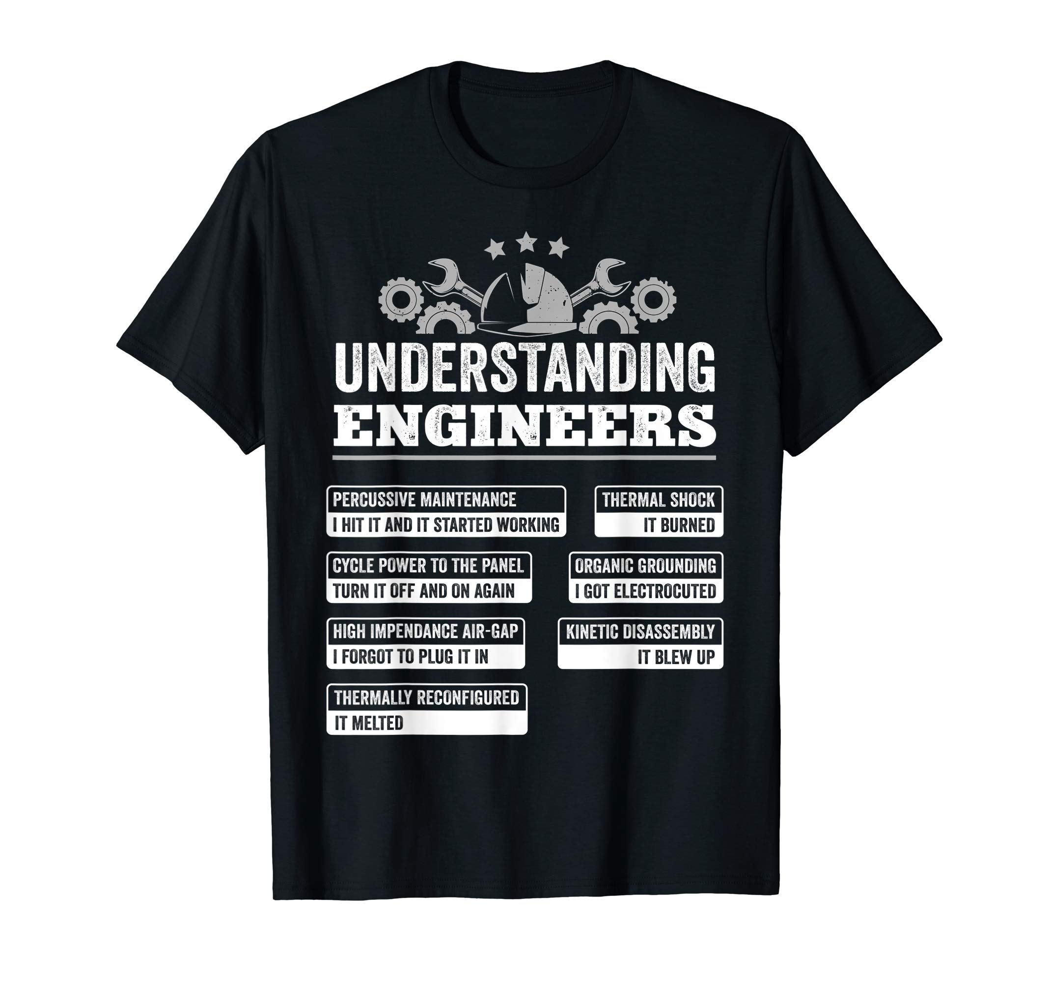 Understanding Engineering Co.Understanding Engineers Funny Mechanical Engineering T-ShirtOEKO-TEX STANDARD 100