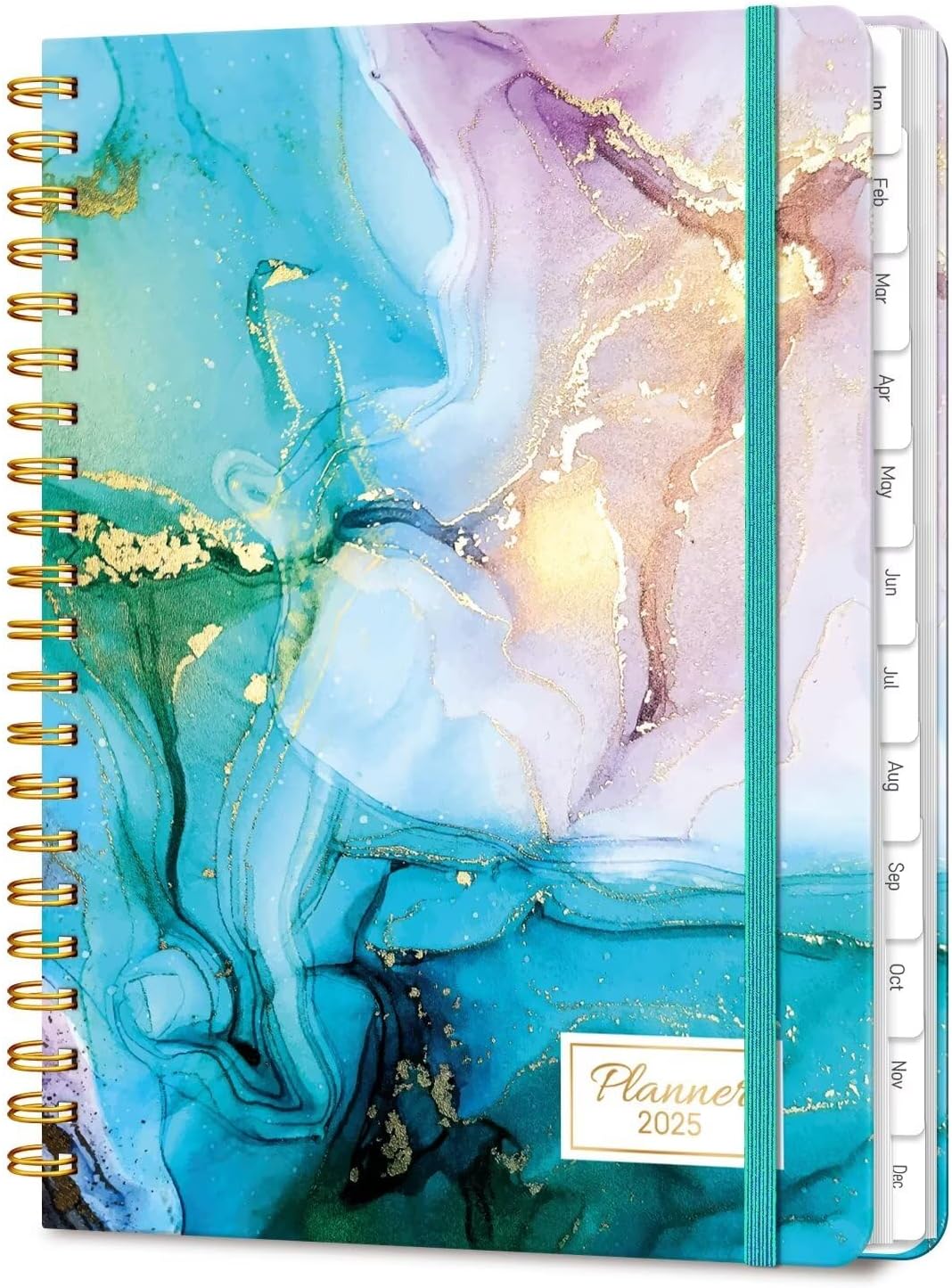 2025 Planner, A5 Weekly and Monthly Planners with Tabs