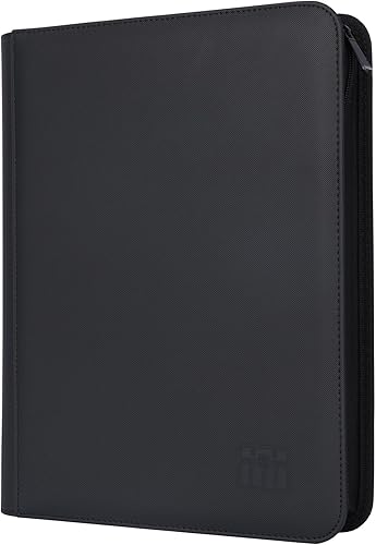 Carpeta de tarjetas coleccionables de 9 bolsillos y más de 800 bolsillos, para 828 tarjetas, álbum grande de tarjetas de carga lateral sin anillo