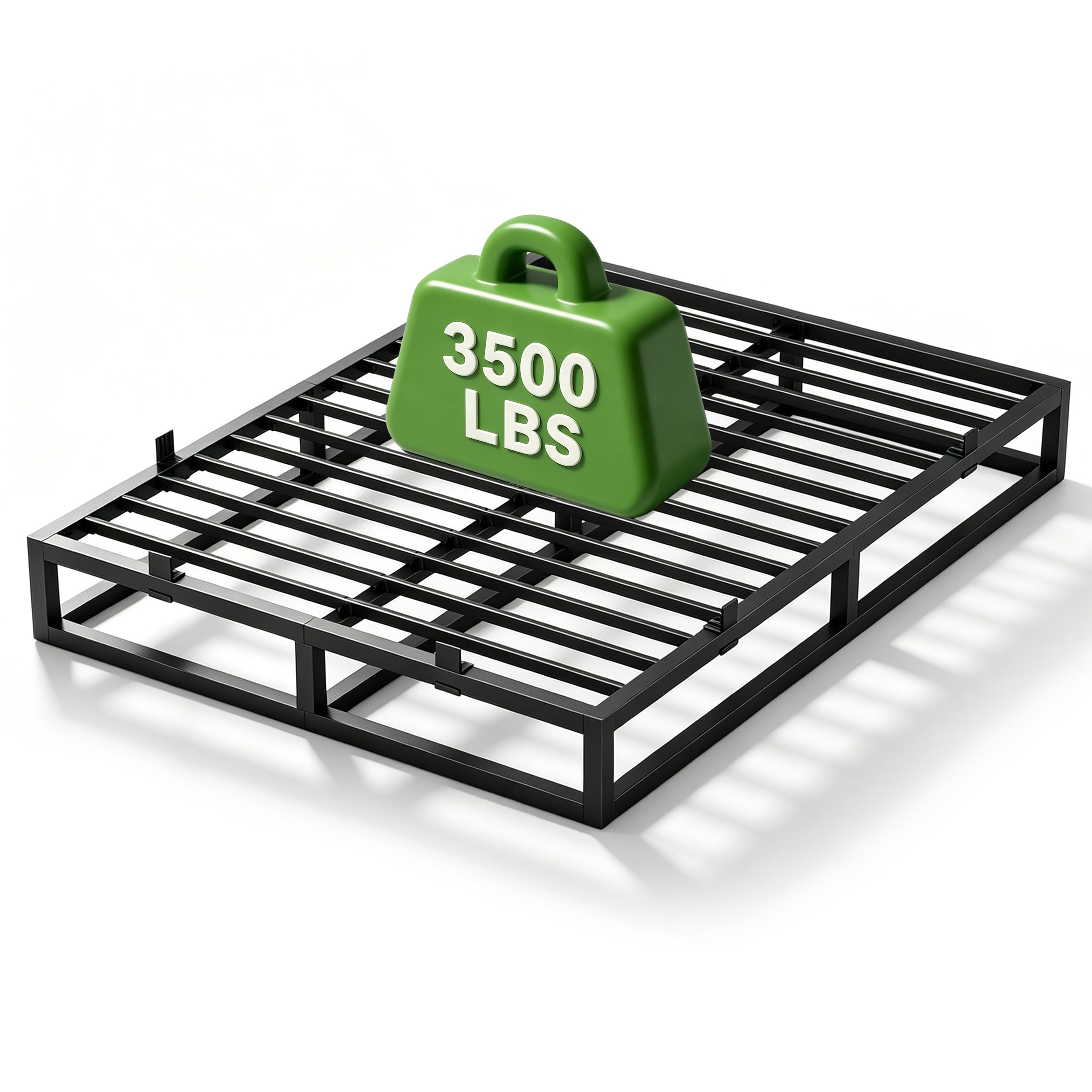Kind Bed Frame Metal, 10 Inch Platform Bedframe