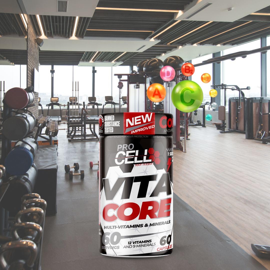 ProCell PACK ISO CFM PRO + VITACORE 60 comp + Shaker REGALO Proteína Aislada Pura (88%) Proteína Isolada Premium Aumentar Masa Muscular | Multivitaminico | (1,8 kg, Chocolate)