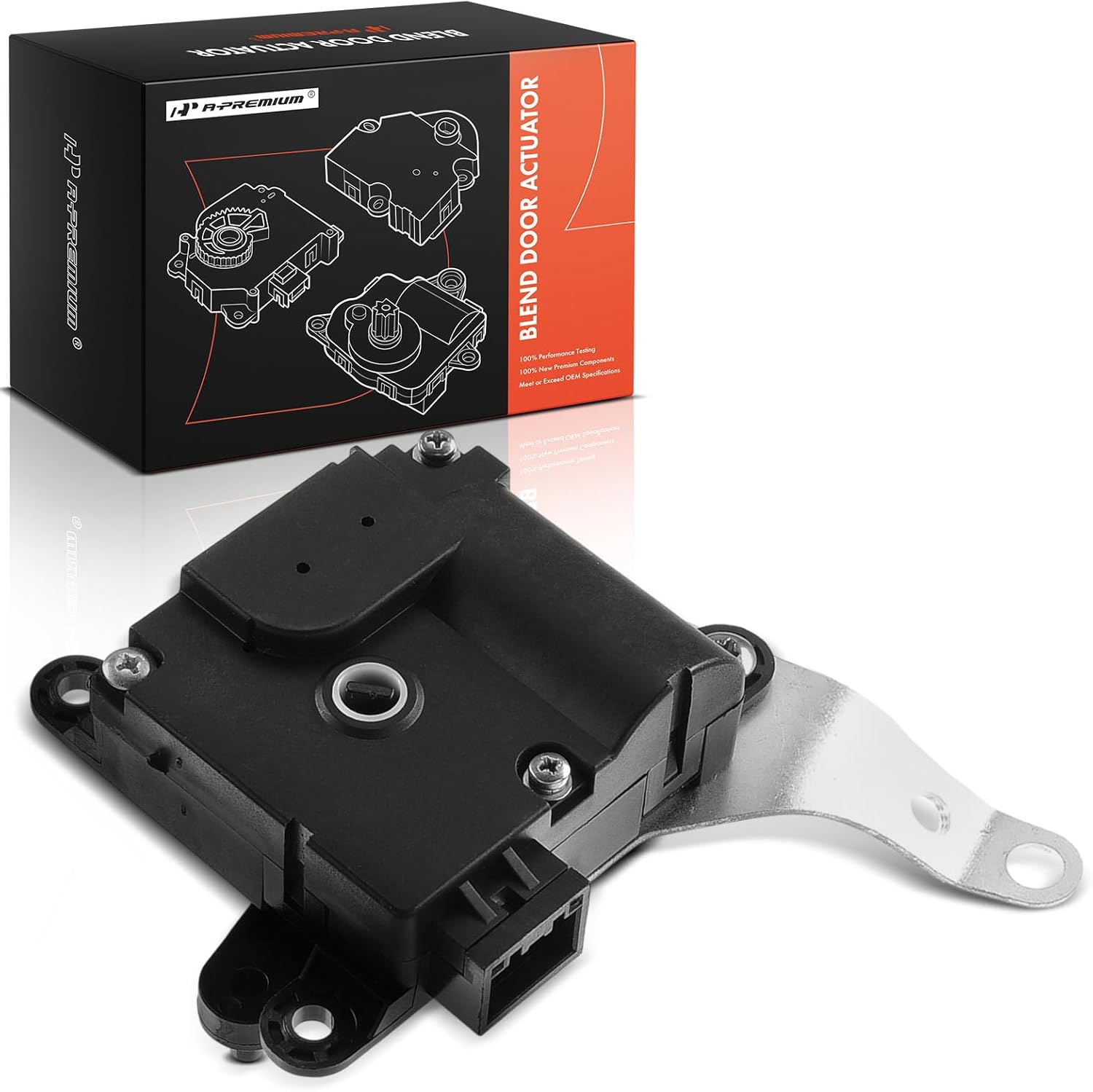 A-Premium HVAC Heater Blend Door Actuator, Compatible with Hyundai Elantra 2001-2008, Main, Mode, Replace# 971542D000