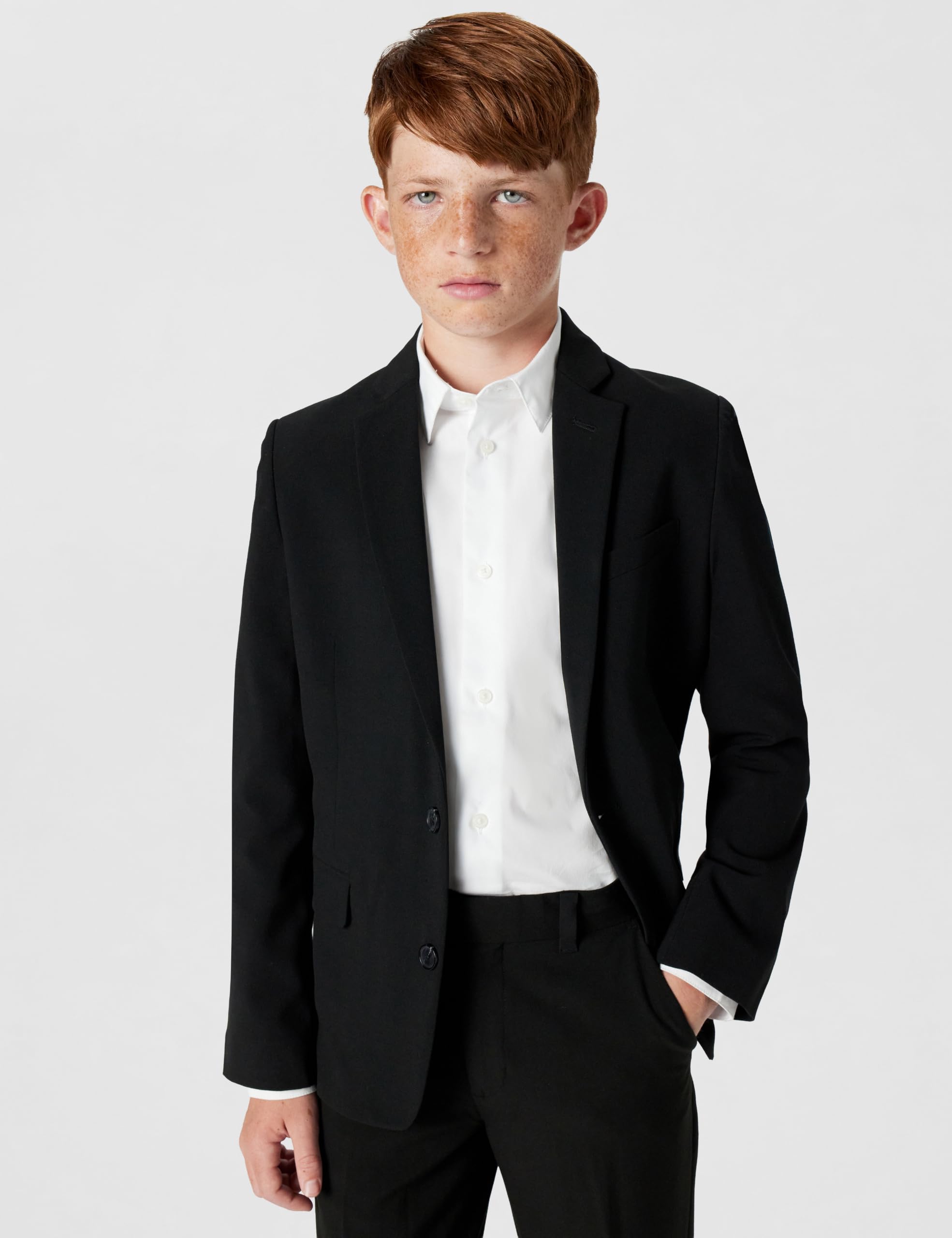Calvin Klein Blezerek Chłopcy Bi-stretch Blazer Suit Jacket