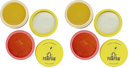 Miniatura 10 de Dr. PawPaw - Exfoliante Labial y Bálsamo Labial Dúo - Bálsamo Labial Hidratante con Pawpaw, Aloe, Aceites de Oliva y Ricino - Exfoliante Labial