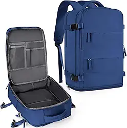 Mochila de viagem coowoz unissex, grande, mala de mão, mochila para trilha