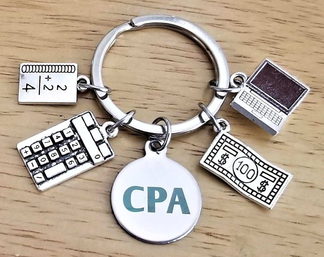 CPA Keychain Certified Public Accountant Gift Auditor Gift CPA