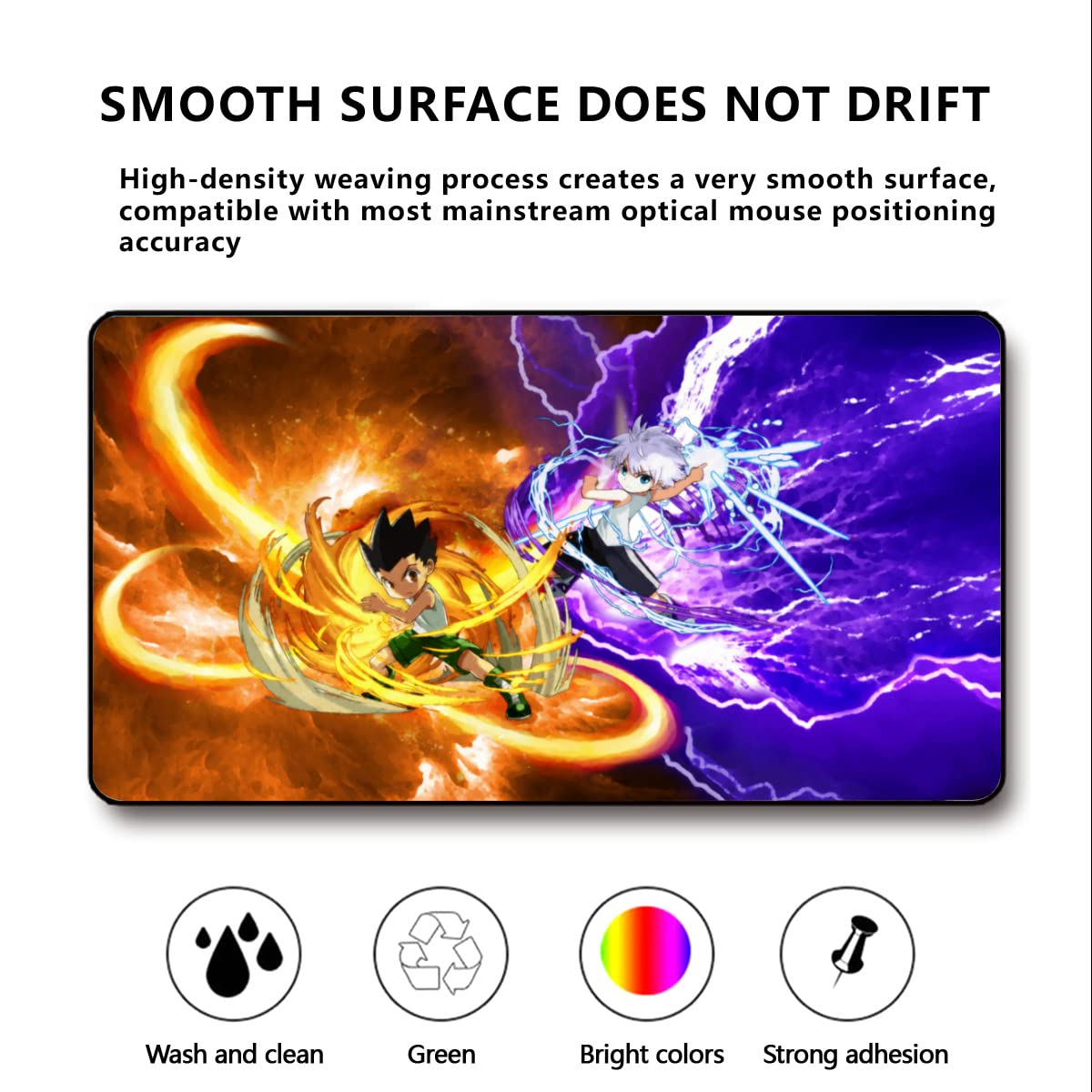 Amazon.co.jp: マウスパッド ハンター×ハンター (1) 大型 デスクマット