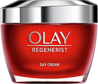 Olay Regenerist pielęgnacja dzienna, dla kobiet, intensywne nawilżanie i ujędrnianie skóry, krem na dzień z amino-peptydami i witaminą B3, krem do twarzy damski, 50 ml