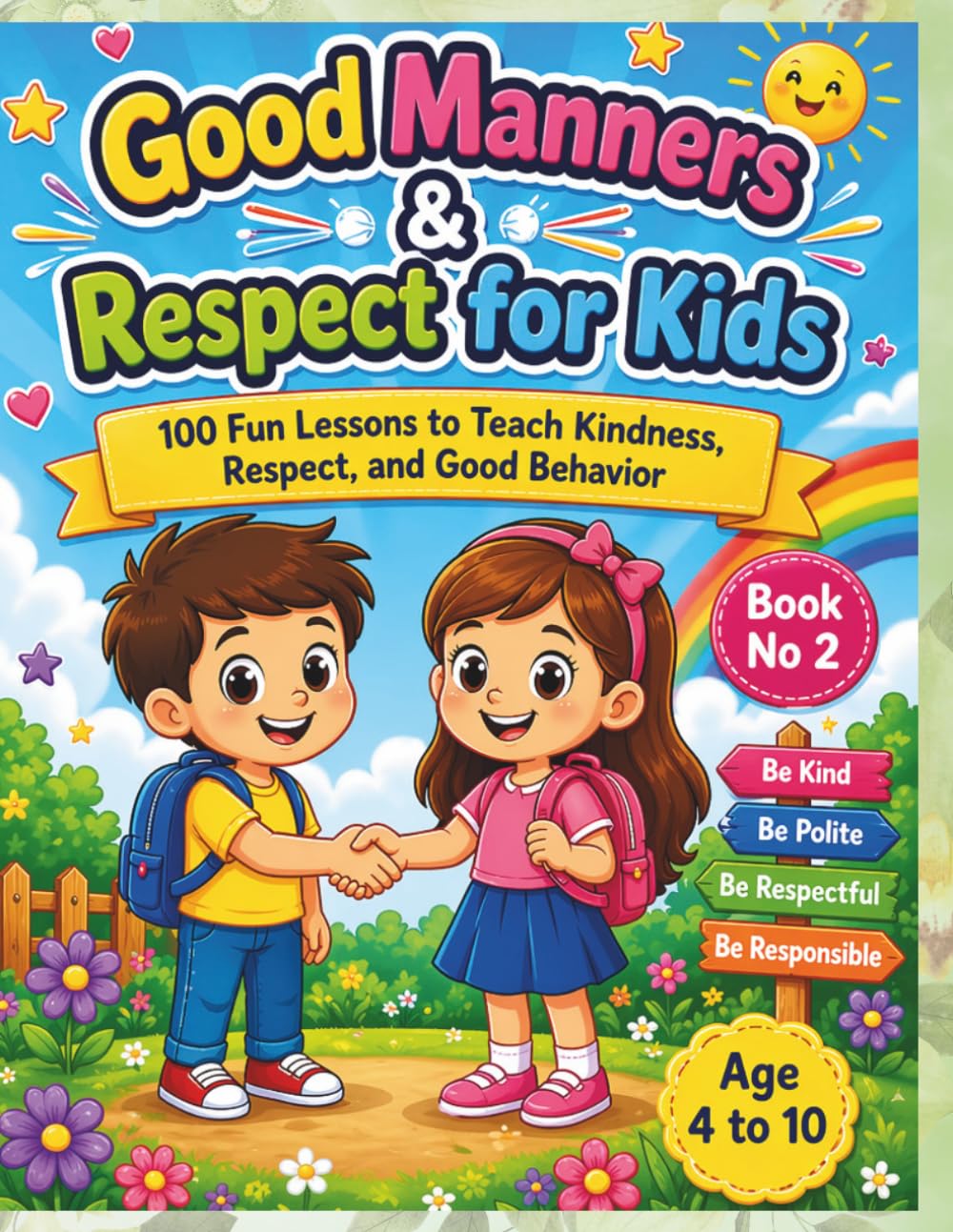 Good Manners & Respect for Kids: 100 Fun Lessons to Teach Kindness, Respect, and Good Behavior