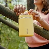 Vista 7 de Hydrapeak Tarro de alimentos aislado al vacío de acero inoxidable de 32 onzas para alimentos calientes y alimentos fríos, tarro de sopa a prueba