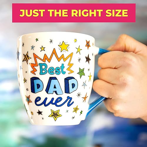 Miniatura 2 de Love Mug Taza para papá  Regalos de cumpleaños para papá  Regalo del día del padre para papá  Regalos para papá  Taza Best Dad Ever  13.5 fl oz