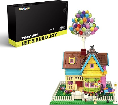 Troy joy Kits de construcción de modelos de casa de globos, bloques de construcción Legoh para adultos mayores de 16 años (1887 piezas)