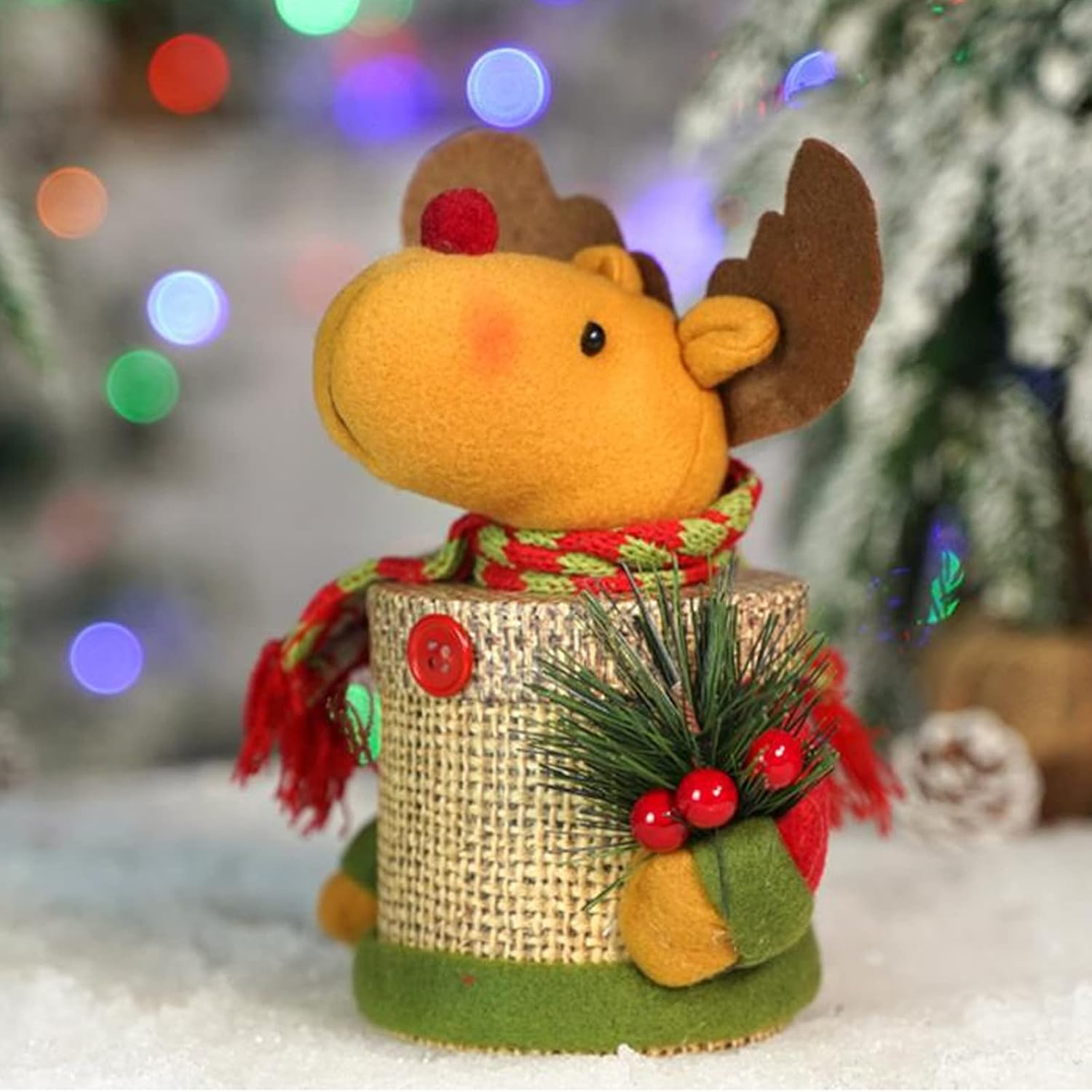 Sale Clearance, Christmas Candy Jar Santa Claus Candy