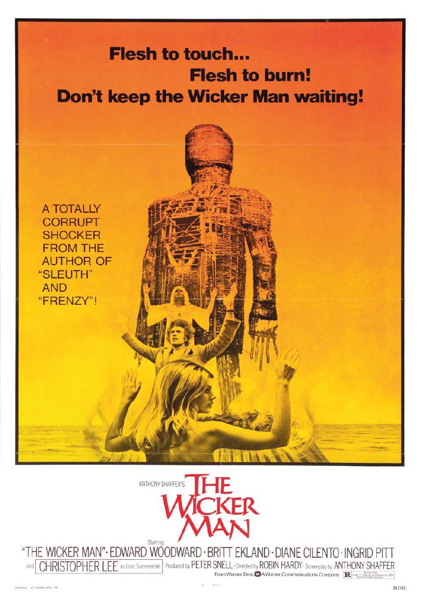 Printshop The Wicker Man Movie Poster - A1 Or A2 (A2 (594Mm X 420Mm))