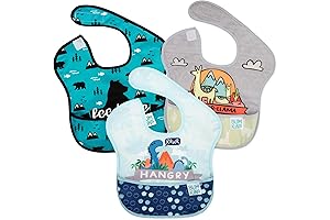 Cute Bibs for Girls, Keep 6-24 Months Toddlers Mess-Free and Enjoyable Feeding Sessions