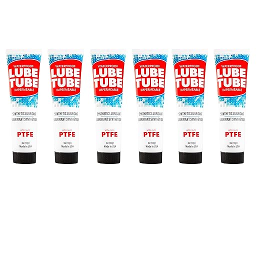 4oz LubeTube – Pool O-Ring Lubricant (Made in USA) (6 Pack)