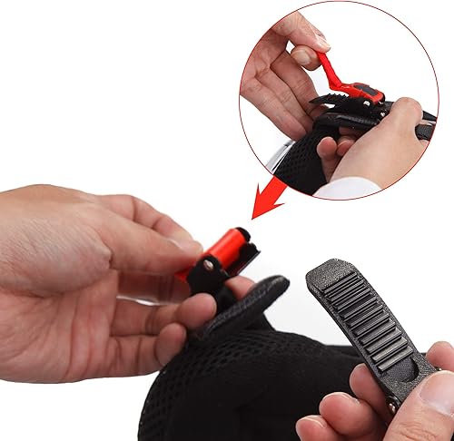 Miniatura 8 de Cartman Casco abierto para motocicleta con visera solar hebilla de liberación rápida, aprobado por DOT, XL