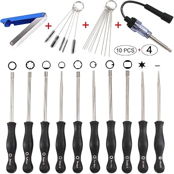 PANGOLIN Carburetor Adjustment Tool Kit Carb Cleaning Tool Kit with Case