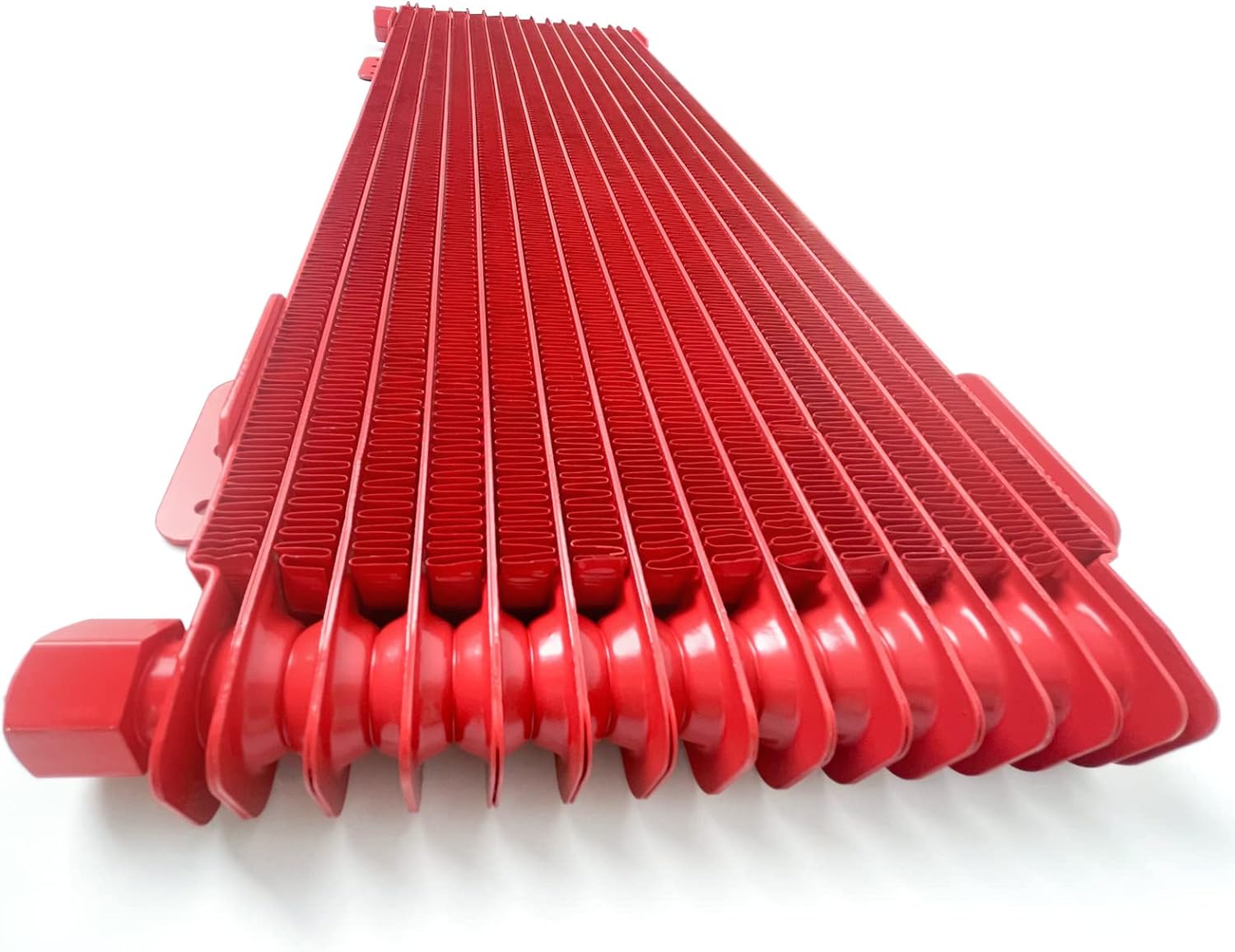 Low Pressure Drop Trans Cooler 40K Transmission Oil Cooler Kit 47391 Compatible with Heavy Duty 40,000 GVW Max including Mounting Hardware, Towing Applications and Advanced Cooling Protection LPD47391