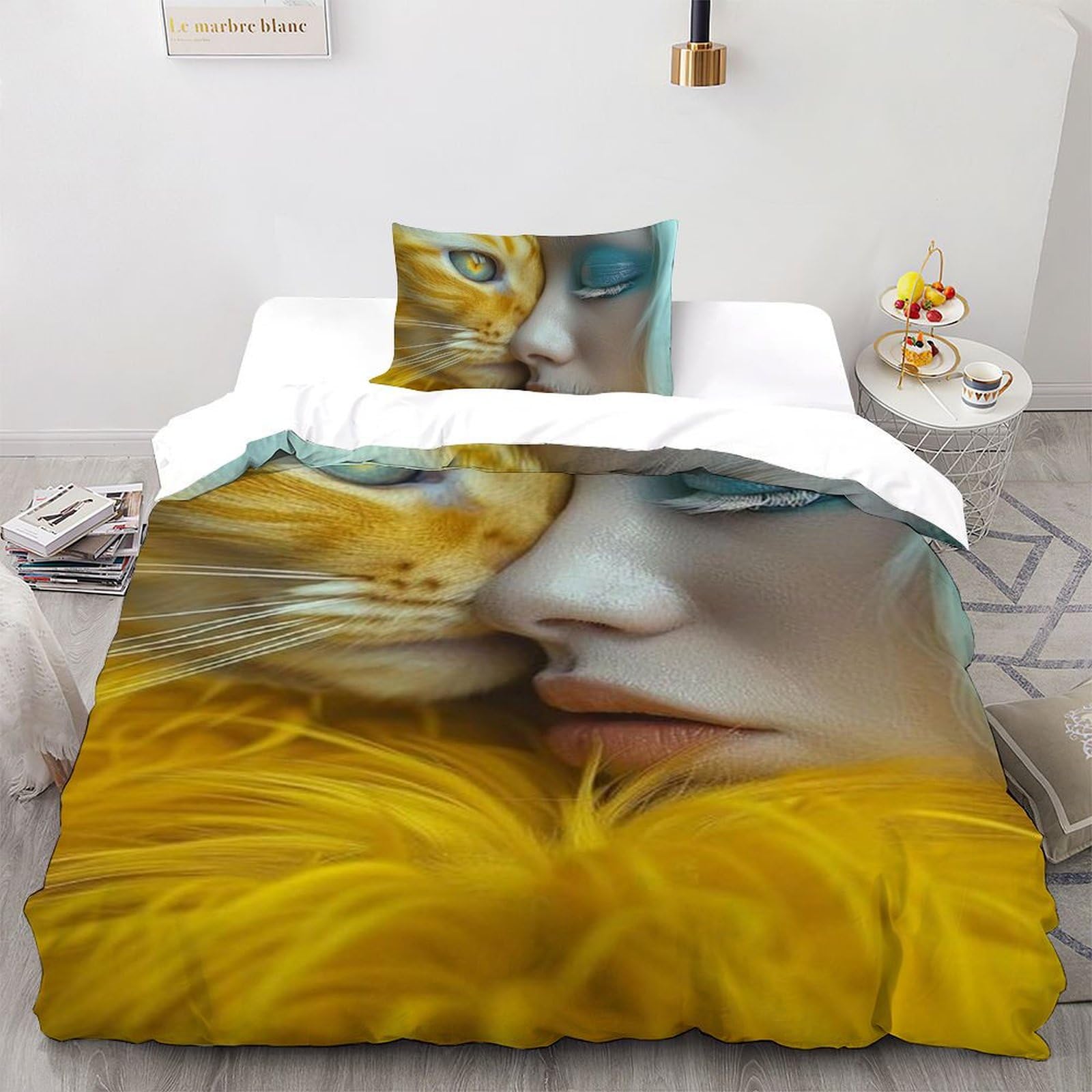 Housse de couette single animaux 3D pour décorer la chambre de votre garçon