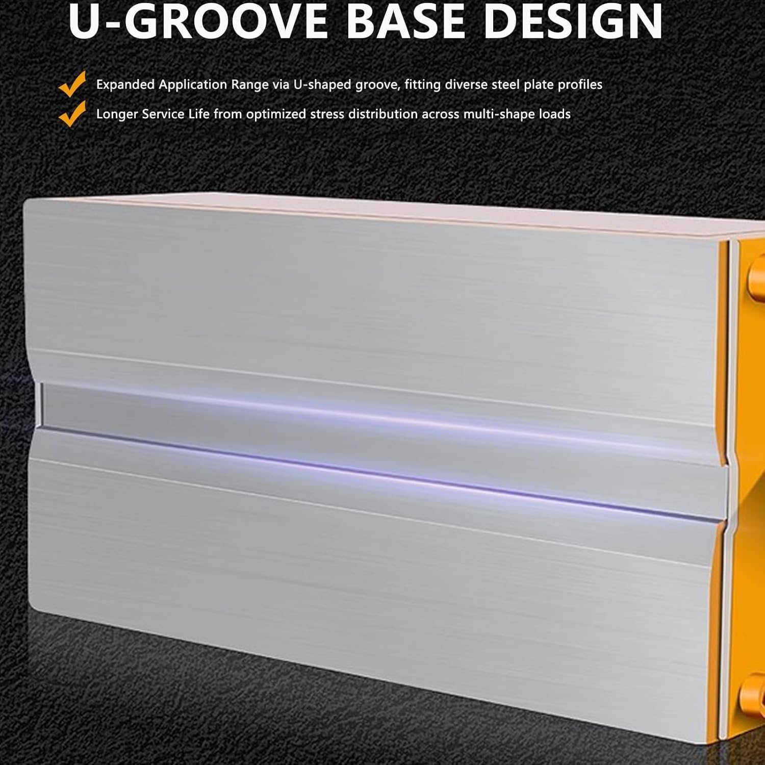 Sollevatore magnetico con sgancio rapido, magnete permanente di sollevamento ad alta forza di trazione per gru pesanti e applicazioni di gru da officina