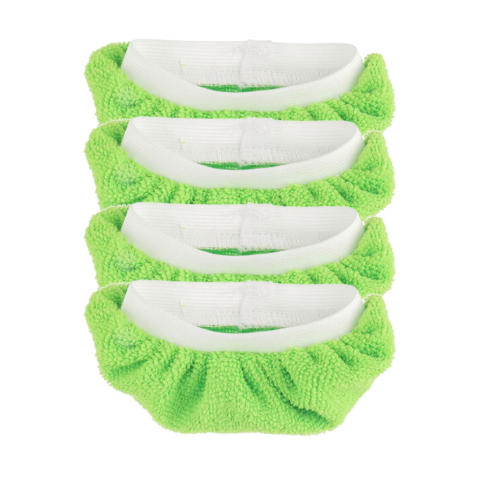 Tsophreniq Of 4 Steams Mop Replacement Pad for Handheld Cleaners Washable Microfiber Covers Cleaner Pad