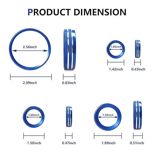Miniatura 9 de Cubierta de perilla para interruptor de faros delanteros de aire acondicionado para Ford Bronco 2021 2022 2023 2024 2025 Nuevo Ford Bronco 24