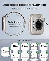 Curea sport AMSKY din nailon cu buclă magnetică, moale, pentru Apple Watch 38 40 41 42 44 45 46 49 mm iWatch Series 11 10 9 8 7 6 5 4 Ultra SE 3 2 1 8