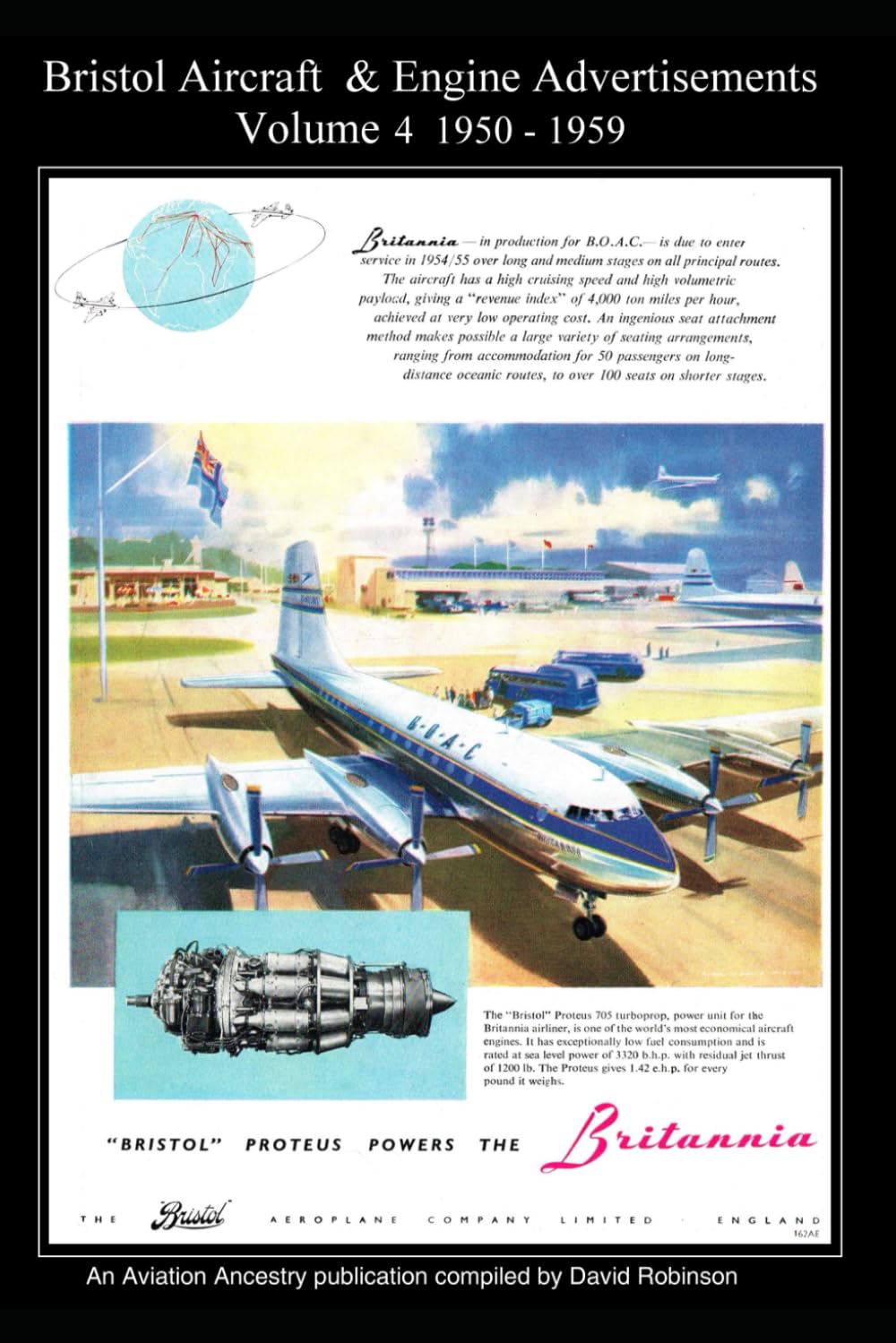 Bristol Aircraft & Engine Advertisements Volume 4 1950 - 1959 (British Aircraft Industry Adverts 1909-1980)