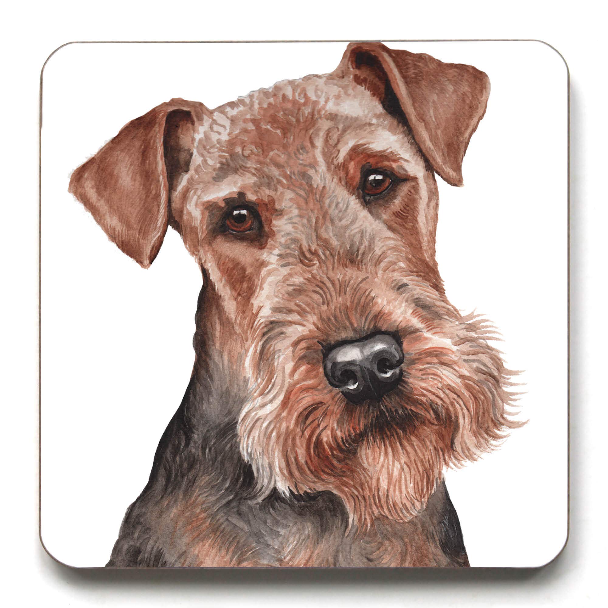 Airedale Terrier Coaster (CST-205)