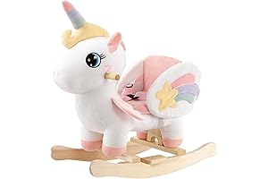 FUNLIO Unicorn Baby Rocking Horse: Rock and Ride into Enchantment