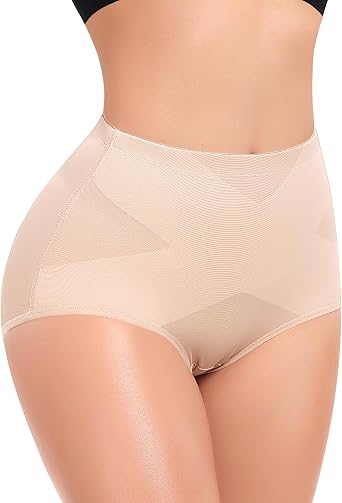 Werena Tummy Control Shapewear for Women Shaping Panties Underwear High Waisted Cincher Body Shaper Slimming Panty Girdle